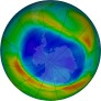 Antarctic Ozone 2016-08-31